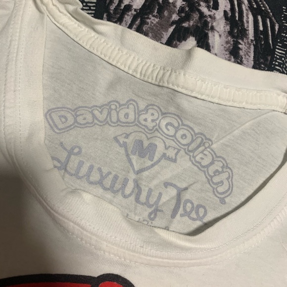 David and Goliath hip hop bunny tee size medium - Picture 3 of 4